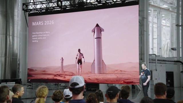Elon Musk detalla su ambicioso plan para ir a Marte en 2026