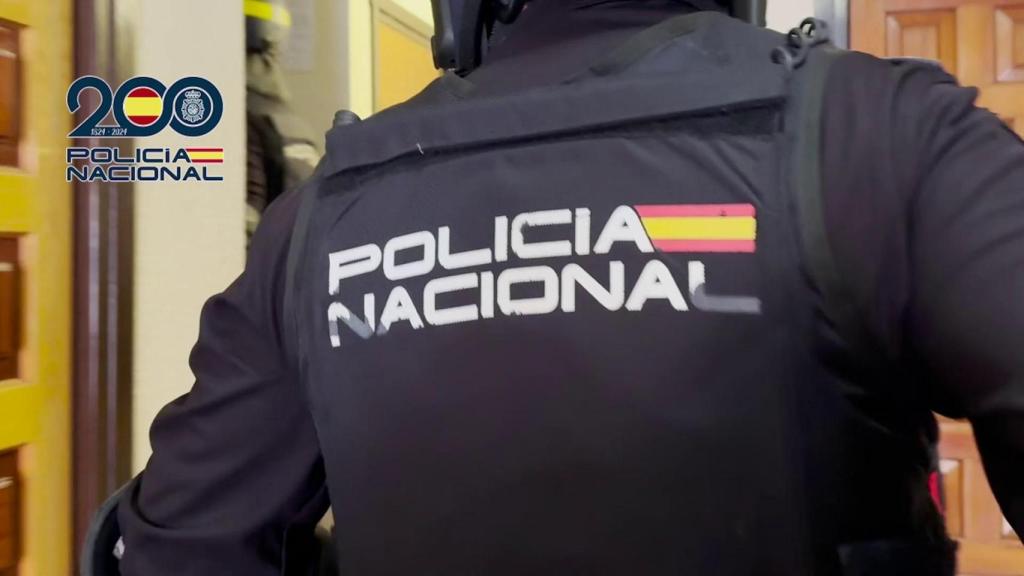 Imagen de archivo de un agente de la Policía Nacional.