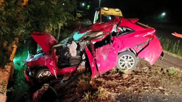 Fallece un hombre en A Baña (A Coruña) en un accidente de tráfico