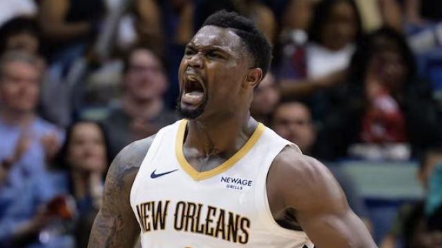 Zion Williamson, con los Pelicans