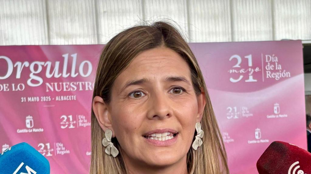 Carolina Agudo, secretaria general y portavoz parlamentaria del PP de Castilla-La Mancha.