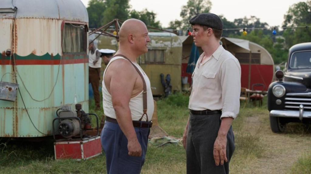 El actor, en uno de los capítulos de la serie de terror American Horror Story.