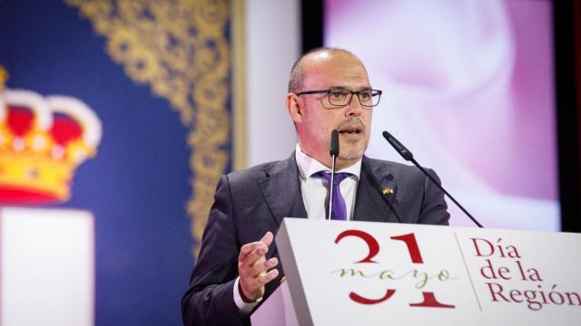 Pablo Bellido, presidente de las Cortes.