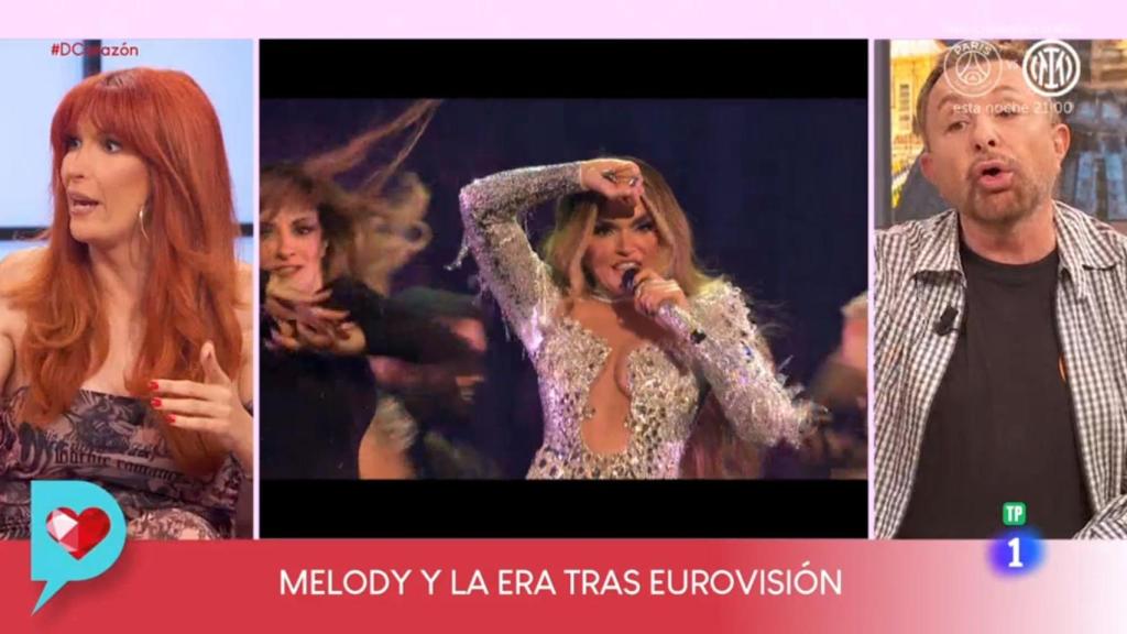 Valeria Vegas y José Manuel Parada en 'D Corazón'.