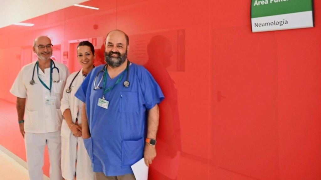 Servicio Neumología del hospital Clínico de Málaga.