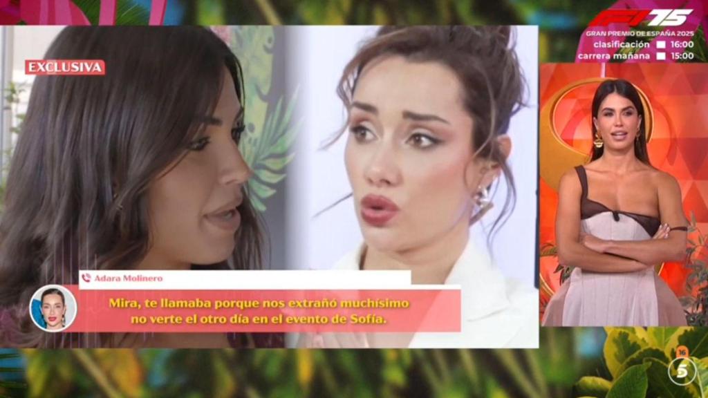 Sofía Suescun y Adara Molinero.