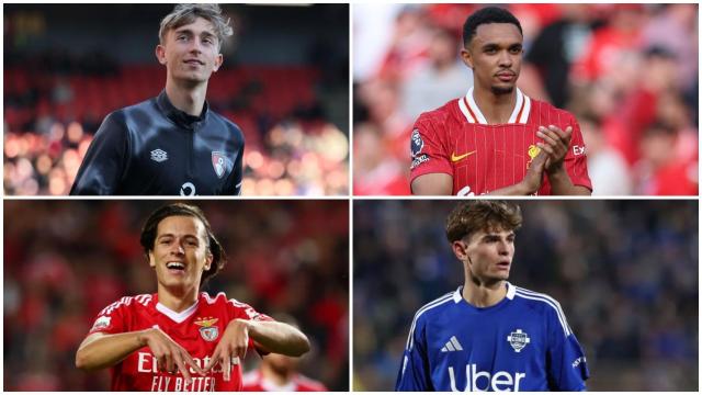 Huijsen, Alexander-Arnold, Carreras y Nico Paz