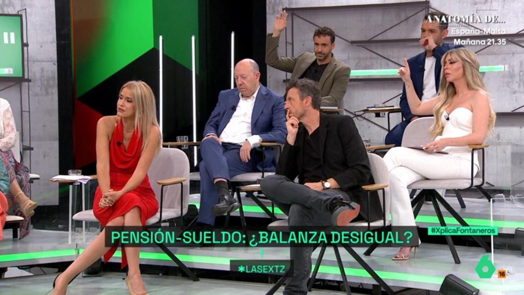 Bancada de los Xplicadores en 'laSexta Xplica'.