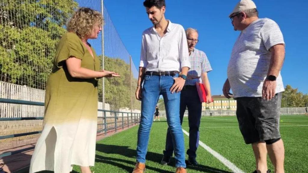 A la izquierda, la concejal a la que la Guardia Civil señala como enchufada en la Faffe.