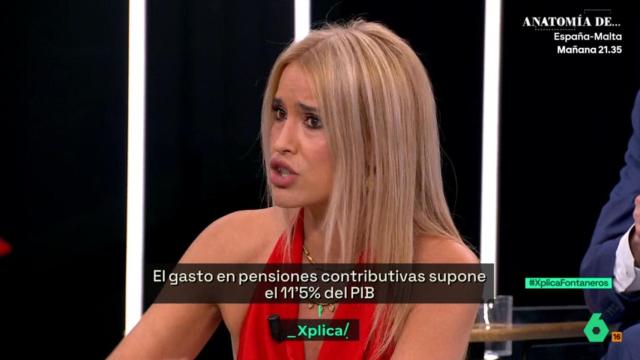 Afra Blanco en 'laSexta Xplica'.