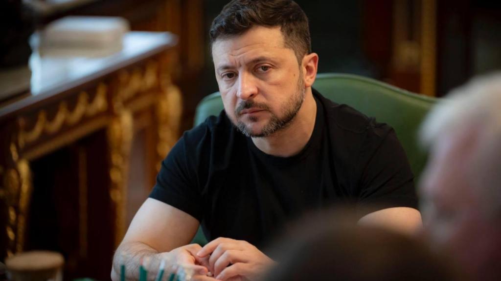 Volodimir Zelenski, este domingo.