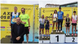 Pablo Bocelo y Vanessa Hervada ganan la carrera popular de A Coruña de Os Rosales