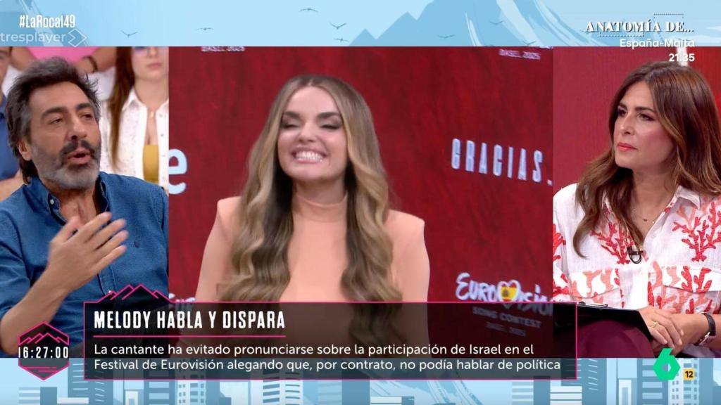 Juan del Val y Nuria Roca en 'La Roca'.