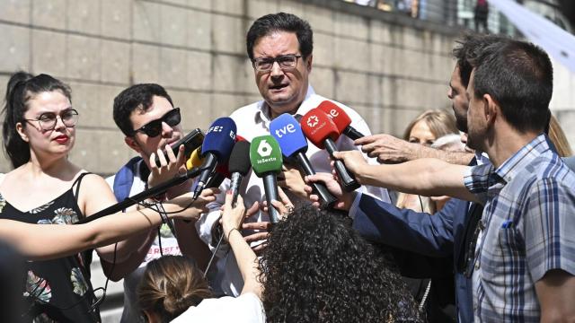 El ministro de Transformación Digital, Óscar López, este domingo en Madrid.