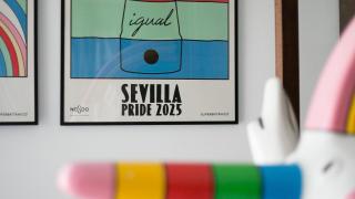El cartel del mes de la Diversidad Sexual en Sevilla.