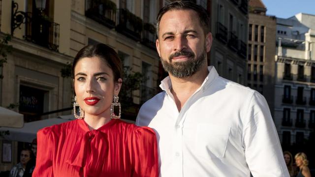 Lidia Bedman y Santiago Abascal, en una imagen de archivo.