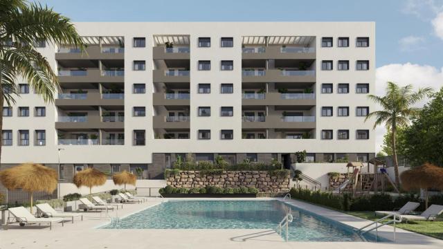 Imagen de una de las promociones que ha iniciado Metrovacesa en Distrito Zeta, en Málaga.