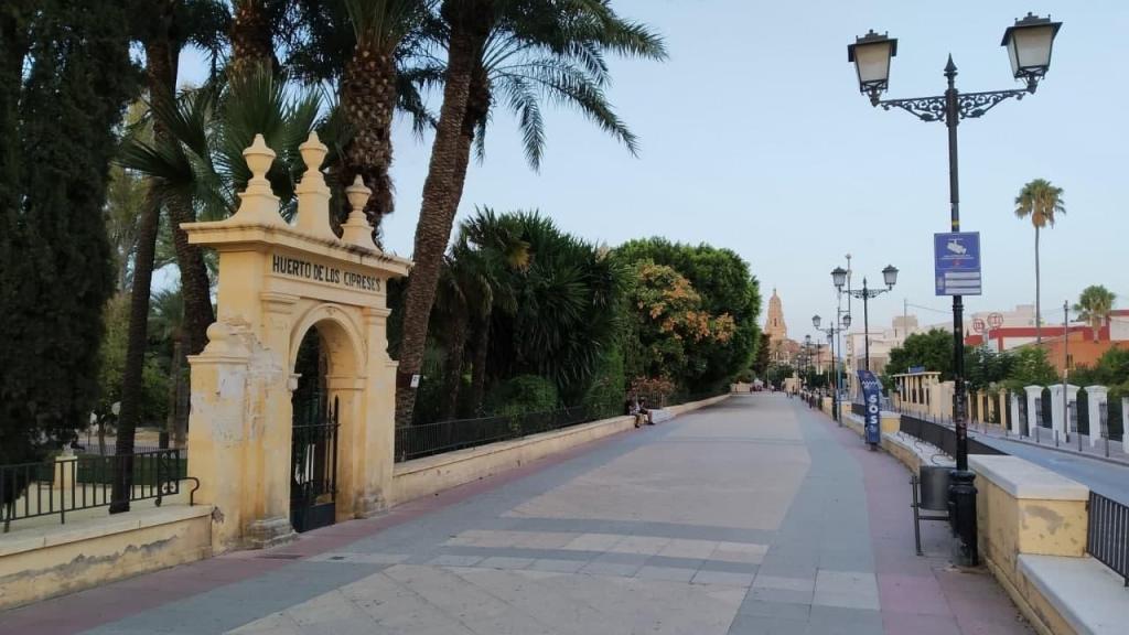 El Paseo del Malecón de Murcia.