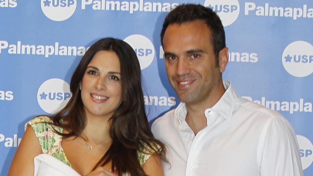 Nuria Fergó y José Manuel Maíz, en una foto tomada en 2011.