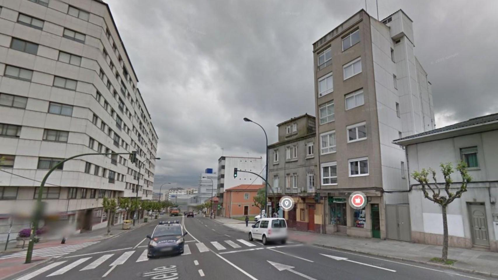 Ronda de Nelle en A Coruña.