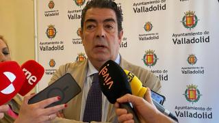 El concejal de Tráfico y Movilidad, Alberto Gutiérrez, en declaraciones a los medios