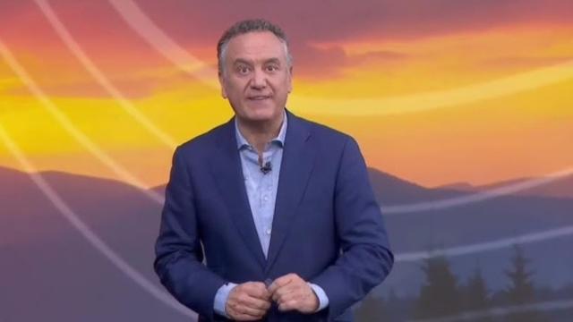 El meteorólogo Roberto Brasero. El Tiempo de Antena 3.