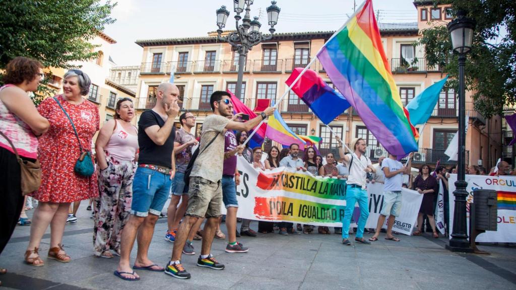 Manifestación LGTBI en Toledo.