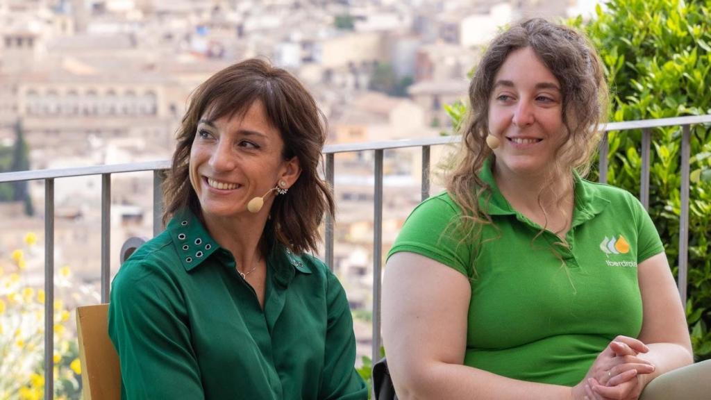 Loira Zabala y Sandra Sánchez.