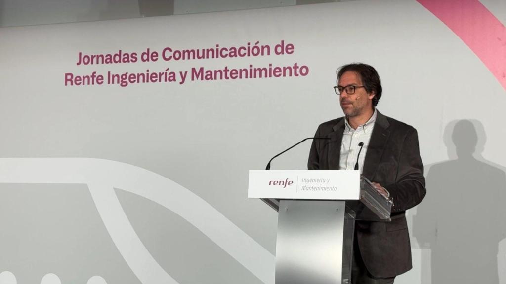 El presidente de Renfe, Álvaro Fernández Heredia en las ‘Jornadas de Comunicación de Renfe Ingeniería y Mantenimiento’