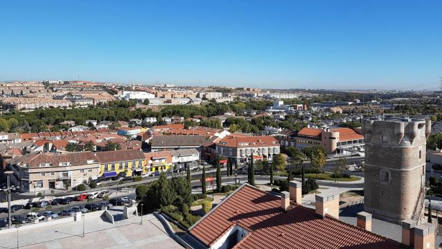 Vista general del municipio de Arroyomolinos en Madrid.