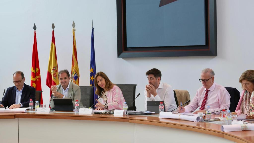 Natalia Chueca, junto a parte de su equipo