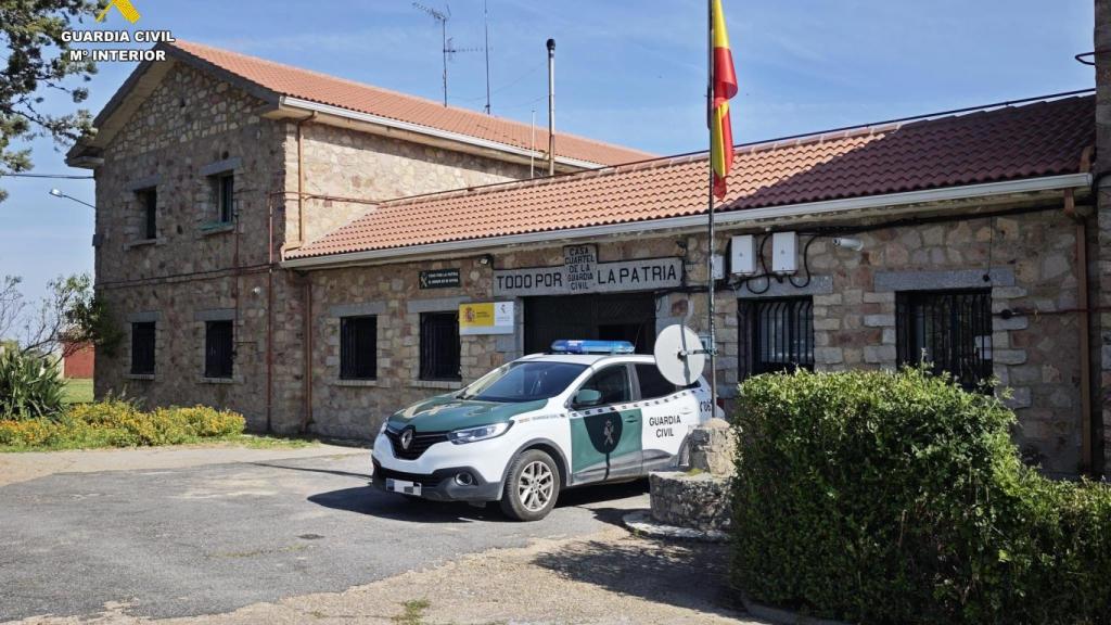 Imagen del puesto de la Guardia Civil.