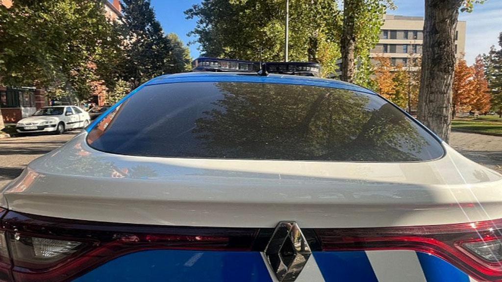 Un coche de la Policía Municipal de Valladolid