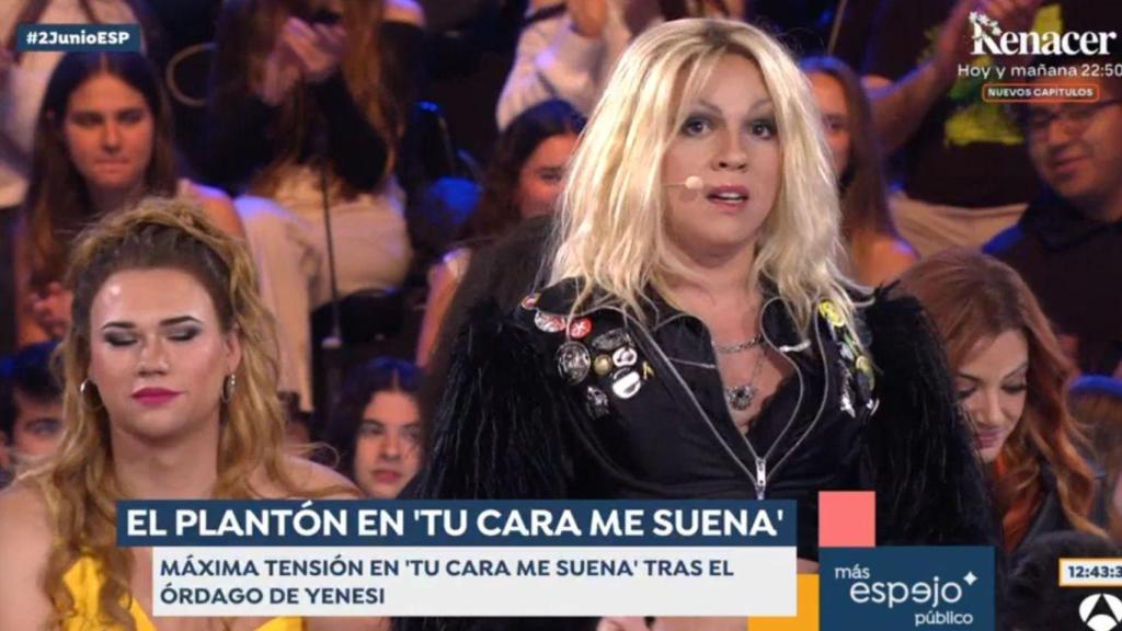 Yenesi en 'Tu cara me suena'.