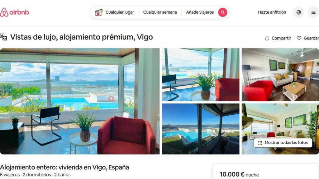 Más de 10.000 euros la noche en Canido, Vigo