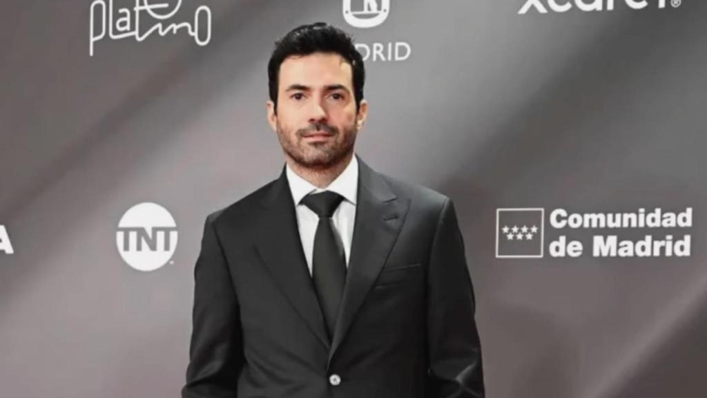 Pablo Cruz Guerrero en el photocall de los 12 Premios Platino celebrados en IFEMA, Madrid.