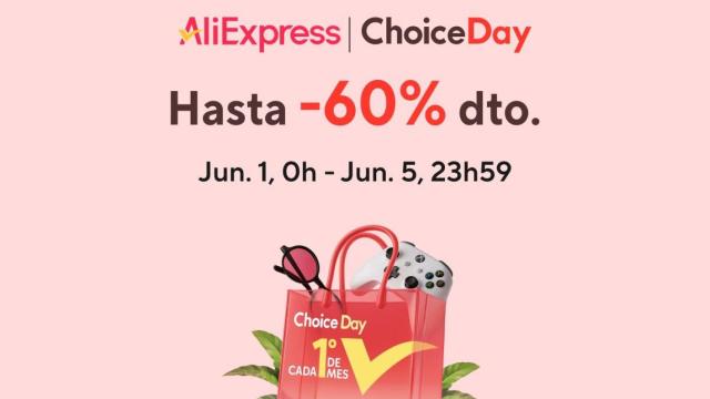 Vuelve el Choice Day de AliExpress: 4 chollos para aprovechar los descuentos de hasta el 60%