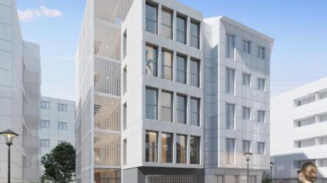 Infografía de las VPO proyectadas en la calle Haití, en Málaga.