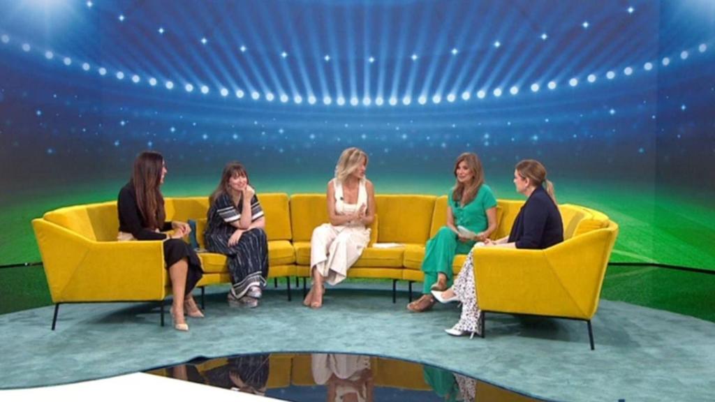 Colaboradoras durante el programa de hoy.