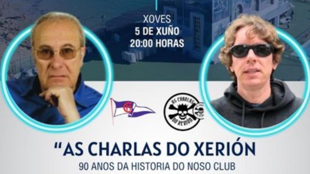 As Charlas do Xerión homenajean en A Coruña al Club del Mar de San Amaro este jueves