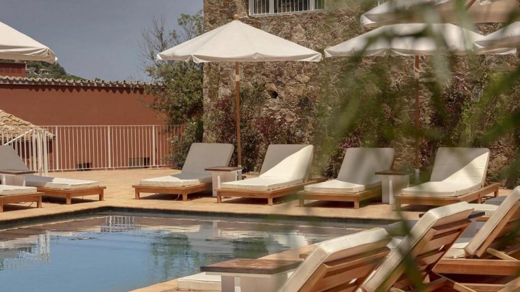 La piscina del hotel.