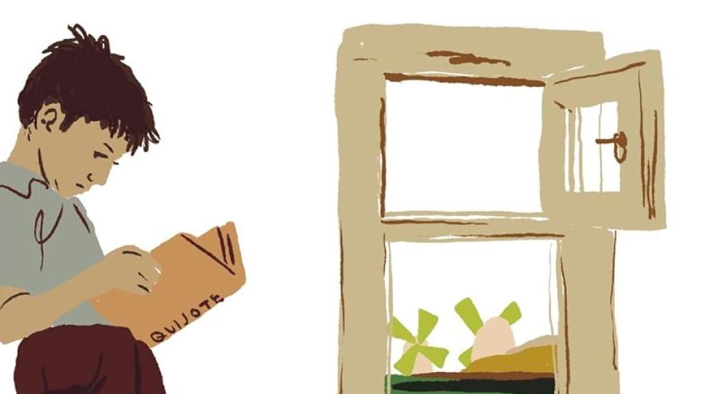 Un detalle de la cubierta 'El verano de Cervantes' (Seix Barral), de Antonio Muñoz Molina