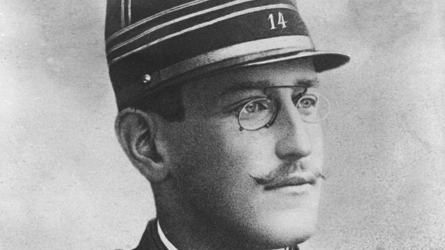 Dreyfus en 1894, año en que fue procesado.