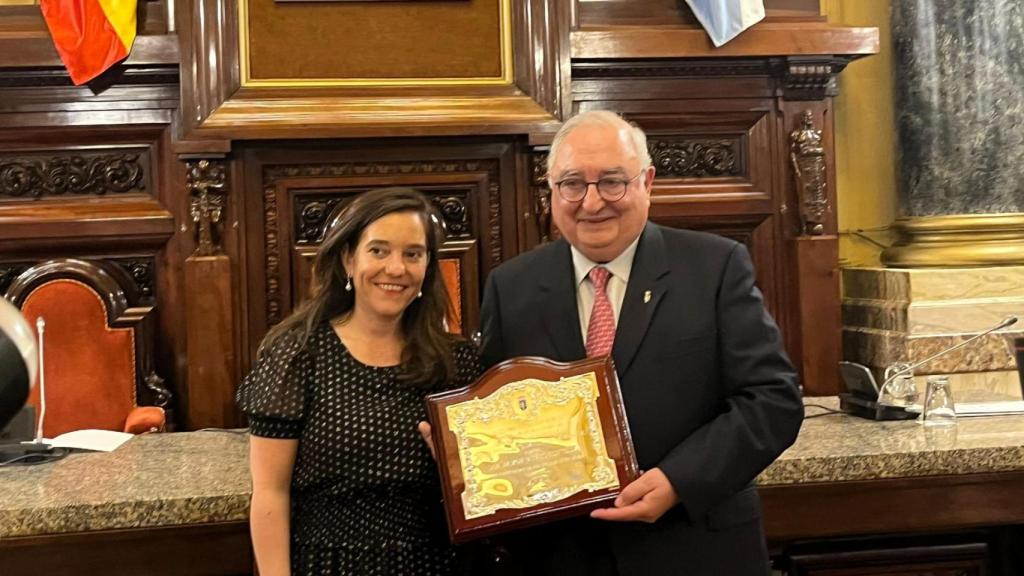 Ramón Núñez Centella e Inés Rey