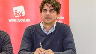 El coordinador de IU Castilla y León, Juan Gascón, en una imagen de archivo