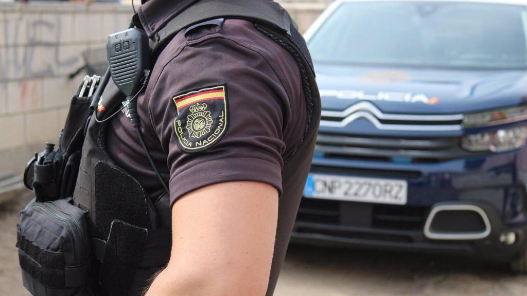 Imagen de archivo de un agente de la Policía Nacional.