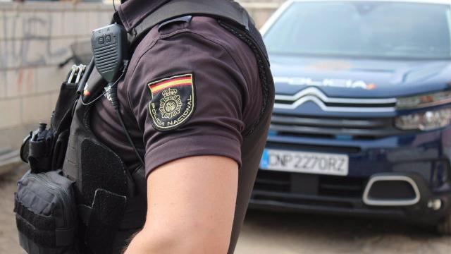 Imagen de archivo de un agente de la Policía Nacional.