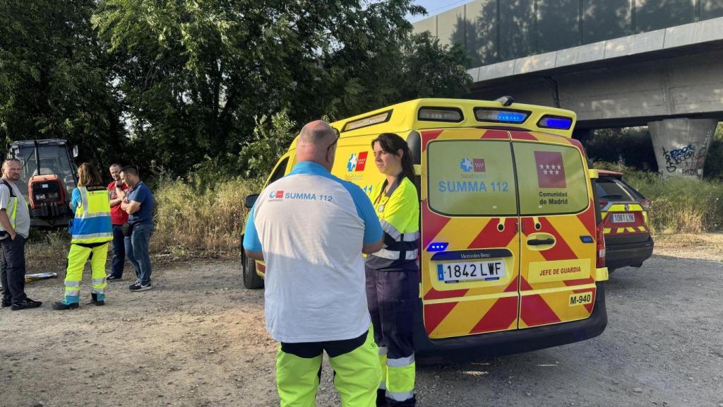 Los equipos de emergencia en el lugar de los hechos.