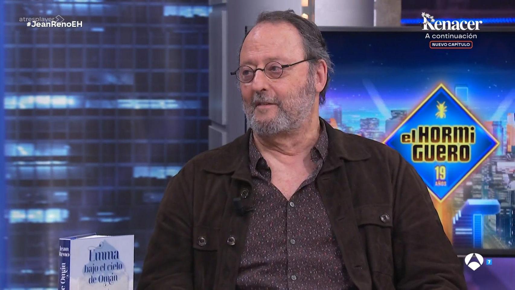 Jean Reno, en ‘El Hormiguero’.