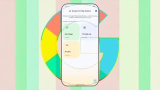 Fotomontaje inspirado en Google AI Edge Gallery